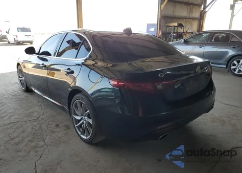 2017 Alfa Romeo Giulia Ti Q4 from USA, damaged, VIN ZARFAEEN2H7536966